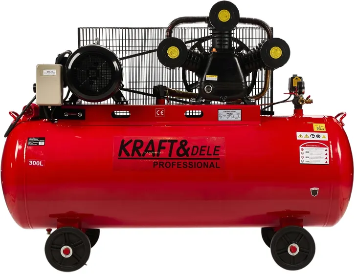 KOMPRESOR OLEJOWY 300 L 3 tłoki 400V 1460 l/min SPRĘŻARKA POWIETRZA W3090