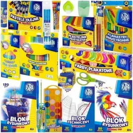 wyprawka-szkolna-farby-kredki-flamastry-bloki-plastelina-astra-max
