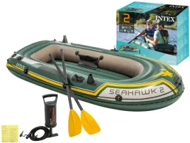 ponton-wedkarski-seahawk-2os-intex-pompka-wiosla-68347-model-2025