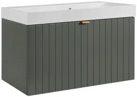 zielona-szafka-z-umywalka-80-cm-lakierowana-frezowany-front-2-szuflady-mdf