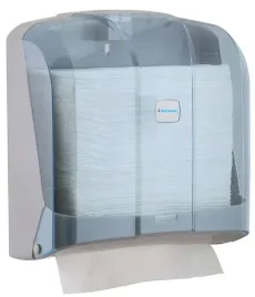 podajnik-do-recznikow-papierowych-skladanych-transparentny