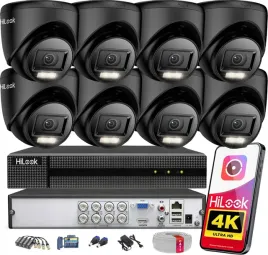 monitoring-zewnetrzny-8-kamer-8mpx-ultra-hd-hilook-hikvision-ahd-tvi-cvi