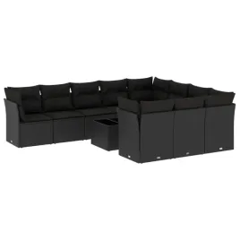 vidaxl-11-cz-zestaw-wypoczynkowy-do-ogrodu-poduszki-czarny-rattan-pe