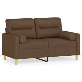 vidaxl-2-osobowa-sofa-z-poduszkami-brazowa-120-cm-tkanina