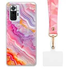 etui-do-xiaomi-redmi-note-10-pro-funkcjonalne-szeroka-rozowa-smycz-marmurki