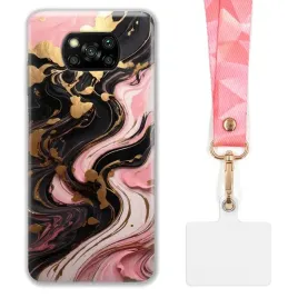 etui-do-xiaomi-poco-x3-pro-szeroka-rozowa-smycz-marmurki-marble-modne-wz