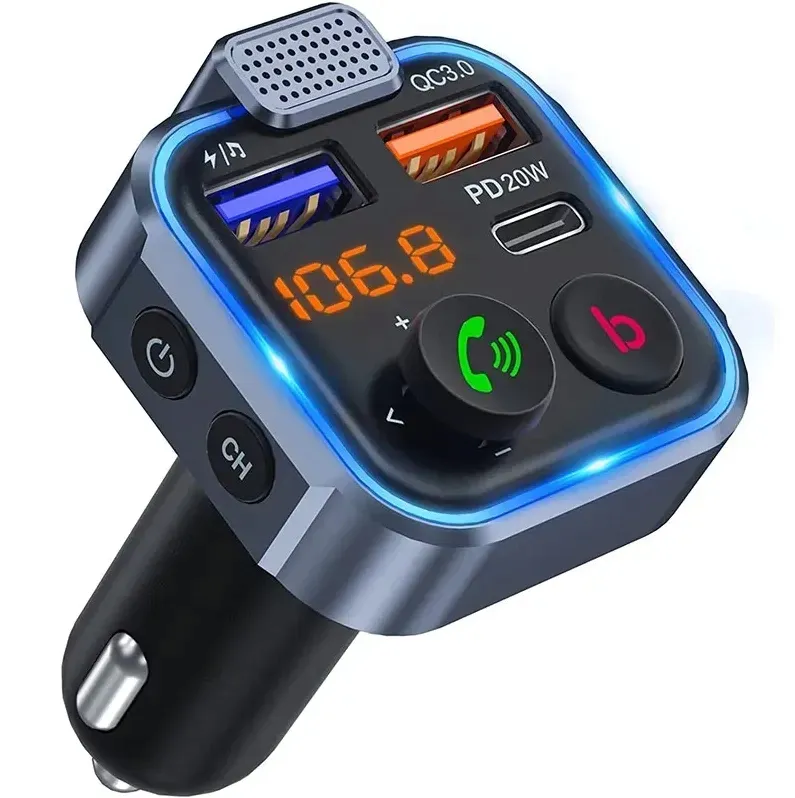 transmiter-samochodowy-bluetooth-5-0-led-2xusb-usb-c-quick-qc-3-1-12v-24v