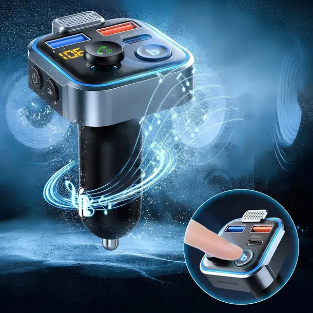transmiter-samochodowy-bluetooth-5-0-led-2xusb-usb-c-quick-qc-3-1-12v-24v-stan-nowy-kod-producenta-2863