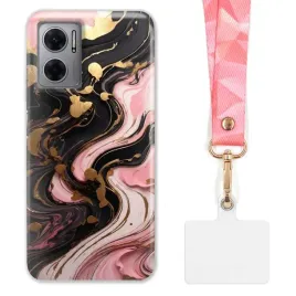 etui-do-xiaomi-redmi-10-5g-szeroka-rozowa-smycz-marmurki-marble-modne-wz