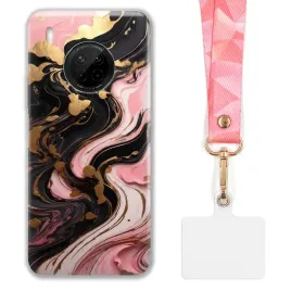 etui-do-huawei-y9a-szeroka-rozowa-smycz-marmurki-marble-modne-kolorowe-wz