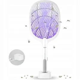 lapka-elektryczna-na-owady-lampa-owadobojcza-2w1