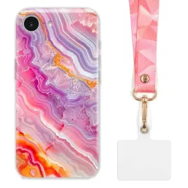 etui-do-iphone-16e-szeroka-rozowa-smycz-marmurki-marble-modne-kolorowe-wz