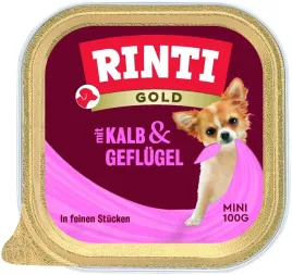 rinti-or-gold-mini-or-tacka-karma-dla-malego-psa-cielecina-drob-100g