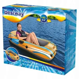 ponton-kondor-1000-bestway-61135-mocna-dmuchana-lodka-do-80-kg-162-x-96-cm