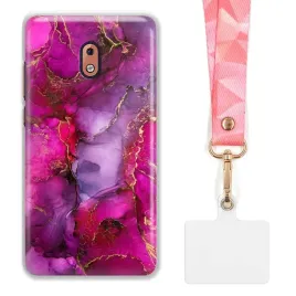 etui-do-nokia-2-1-szeroka-rozowa-smycz-marmurki-marble-modne-kolorowe-wz