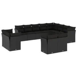 vidaxl-12-cz-zestaw-mebli-do-ogrodu-z-poduszkami-czarny-polirattan