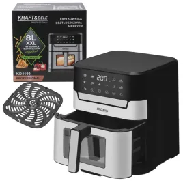 kraftanddele-frytkownica-beztluszczowa-airfryer-8l-2200w-80200c-led-kd4109