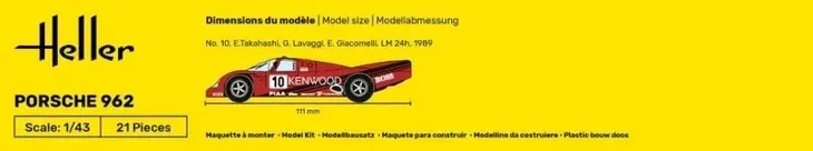heller-56109-starter-set-porsche-962-1-43-stan-opakowania-oryginalne