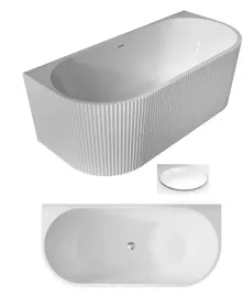 besco-wanna-wolnostojaca-przyscienna-ryflowana-leya-150x75-odplyw-bialy