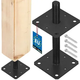 podstawa-slupa-regulowana-kotwa-wspornik-pret-m24-stopka-160x252mm-antracyt