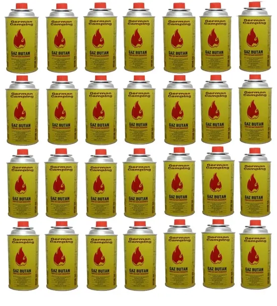 KARTUSZ NABÓJ Z GAZEM 400ml/227g GERMAN CAMPING x 24 sztuki kuchenka piec