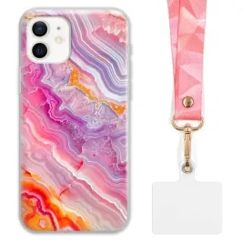 etui-do-iphone-12-szeroka-rozowa-smycz-marmurki-marble-modne-kolorowe-wz