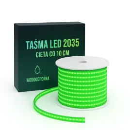 tasma-led-2835-230v-10w-zielona-cieta-co-10cm-wodoodporna-bez-zasilacza