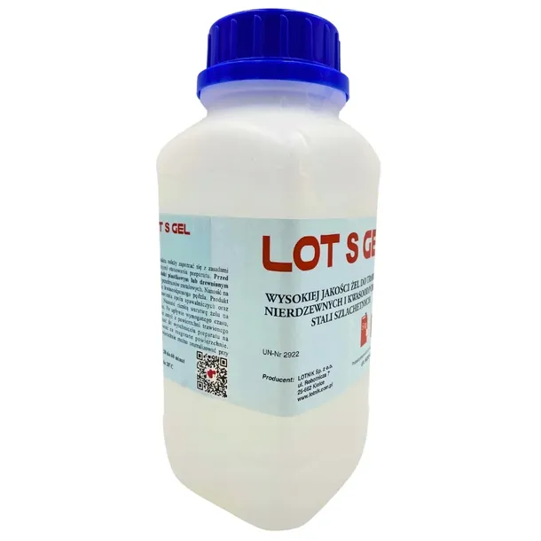 LOT S GEL 1kg żel trawiący do czyszczenia spoin spawalniczych