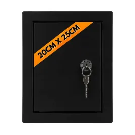 drzwiczki-rewizyjne-metalowe-czarne-na-zamek-rewizja-klapa-20x25cm