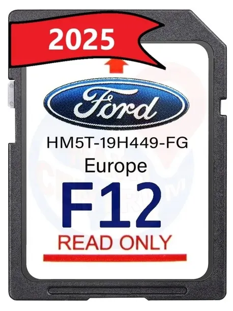 MAPA FORD KARTA SYNC2 F12 NAWIGACJA 2025 EUROPA NOWOŚĆ