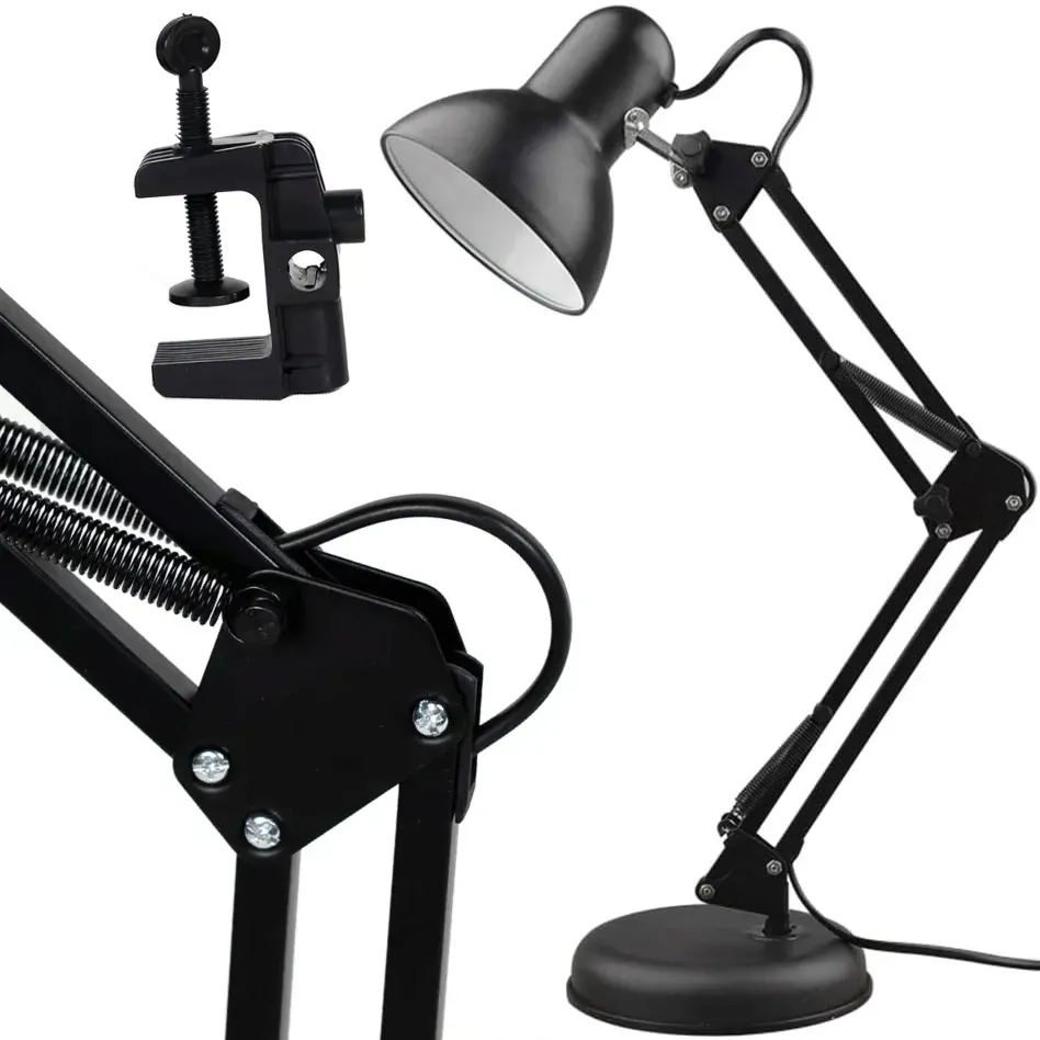 lampka-biurkowa-kreslarska-led-zarowka-szkolna-na-biurko-max-60-w-czarny