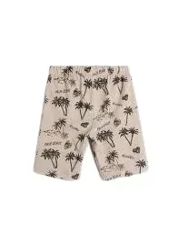 koton-bezowe-krotkie-spodenki-dzieciece-z-nadrukiem-palm-116-122-cm-jxb