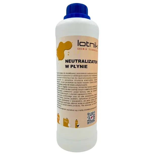 Neutralizator w płynie do stali nierdzewnej 1L