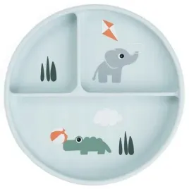 done-by-deer-silikonowy-talerzyk-dzielony-z-przyssawka-playground-blue