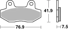 sbs-klocki-hamulcowe-kh86-street-standart-ceramic-kolor-czarny