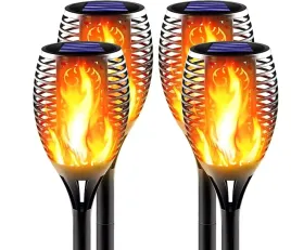 4xlampy-solarne-ogrodowe-pochodnie-led