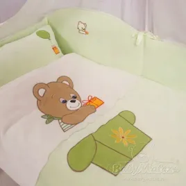 komplet-poscieli-bawelnianej-3-czesciowej-100x135-misiaczki-bears-zielona