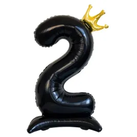 balon-foliowy-cyfra-2-czarny-stojacy-z-korona-urodziny-100-cm