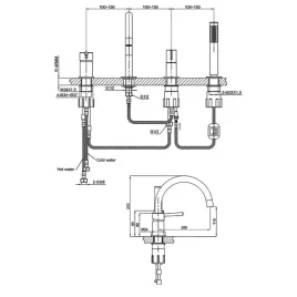 lavita-nowoczesna-i-elegancka-bateria-wannowa-4-otworowa-orion-matt-black