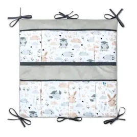 bawelniany-organizer-do-lozeczka-5252-forest-friends-z-velvetem