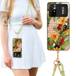 etui-do-xiaomi-poco-m4-pro-5g-case-crossglam-z-polyskiem-oliwkowe-boho-wz