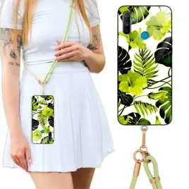 etui-do-realme-c3-case-crossglam-z-polyskiem-oliwkowe-boho-or-botaniczne-wz
