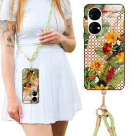 etui-do-huawei-p50-case-crossglam-z-polyskiem-oliwkowe-boho-or-botaniczne-wz