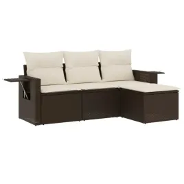 vidaxl-4-cz-zestaw-wypoczynkowy-do-ogrodu-poduszki-brazowy-rattan-pe