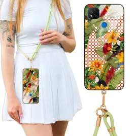 etui-do-xiaomi-redmi-9c-case-crossglam-z-polyskiem-oliwkowe-styl-boho-wzory