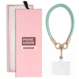 smycz-do-telefonu-miekka-skorzana-mietowa-phone-charm-na-nadgarstek