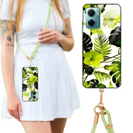 etui-do-xiaomi-redmi-10-5g-case-crossglam-z-polyskiem-oliwkowe-boho-wzory