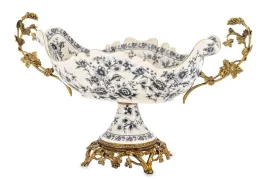 duza-ceramiczna-patera-empire-zlota-retro-w-kwiaty-zdobiona-na-nozce