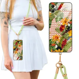 etui-do-samsung-a05-4g-case-crossglam-z-polyskiem-oliwkowe-styl-boho-wzory