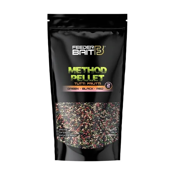Pellet Feeder Bait Method Pellet 2mm Tutti Frutti 800g